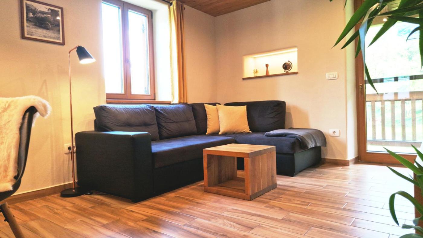 Ecohouse Furlan - Apartment Pinja Kobarid Exteriör bild