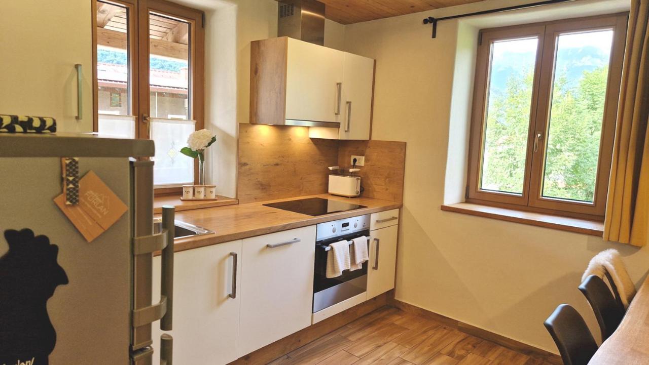 Ecohouse Furlan - Apartment Pinja Kobarid Exteriör bild
